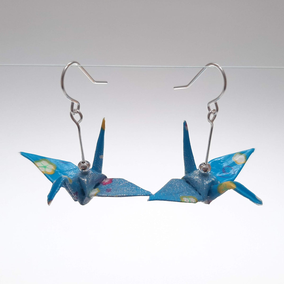 Origami Crane Earrings – Japanese Papercraft
