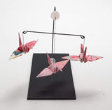 Mini Crane Mobile - Rose Quartz