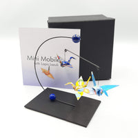 Mini Crane Mobile - Lapis Lazuli