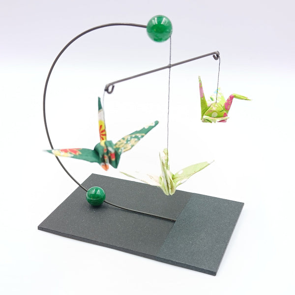 Mini Crane Mobile - Jade