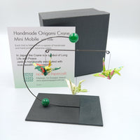 Mini Crane Mobile - Jade