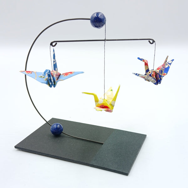 Mini Crane Mobile - Lapis Lazuli