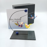 Mini Crane Mobile - Lapis Lazuli