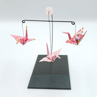 Mini Crane Mobile - Rose Quartz
