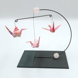 Mini Crane Mobile - Rose Quartz