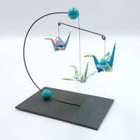 Mini Crane Mobile - Turquoise