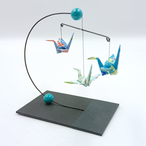 Mini Crane Mobile - Turquoise