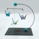 Mini Crane Mobile - Turquoise