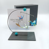 Mini Crane Mobile - Turquoise