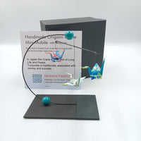Mini Crane Mobile - Turquoise