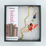 Origami Crane Bookmark with Chakra Stones