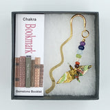 Origami Crane Bookmark with Chakra Stones