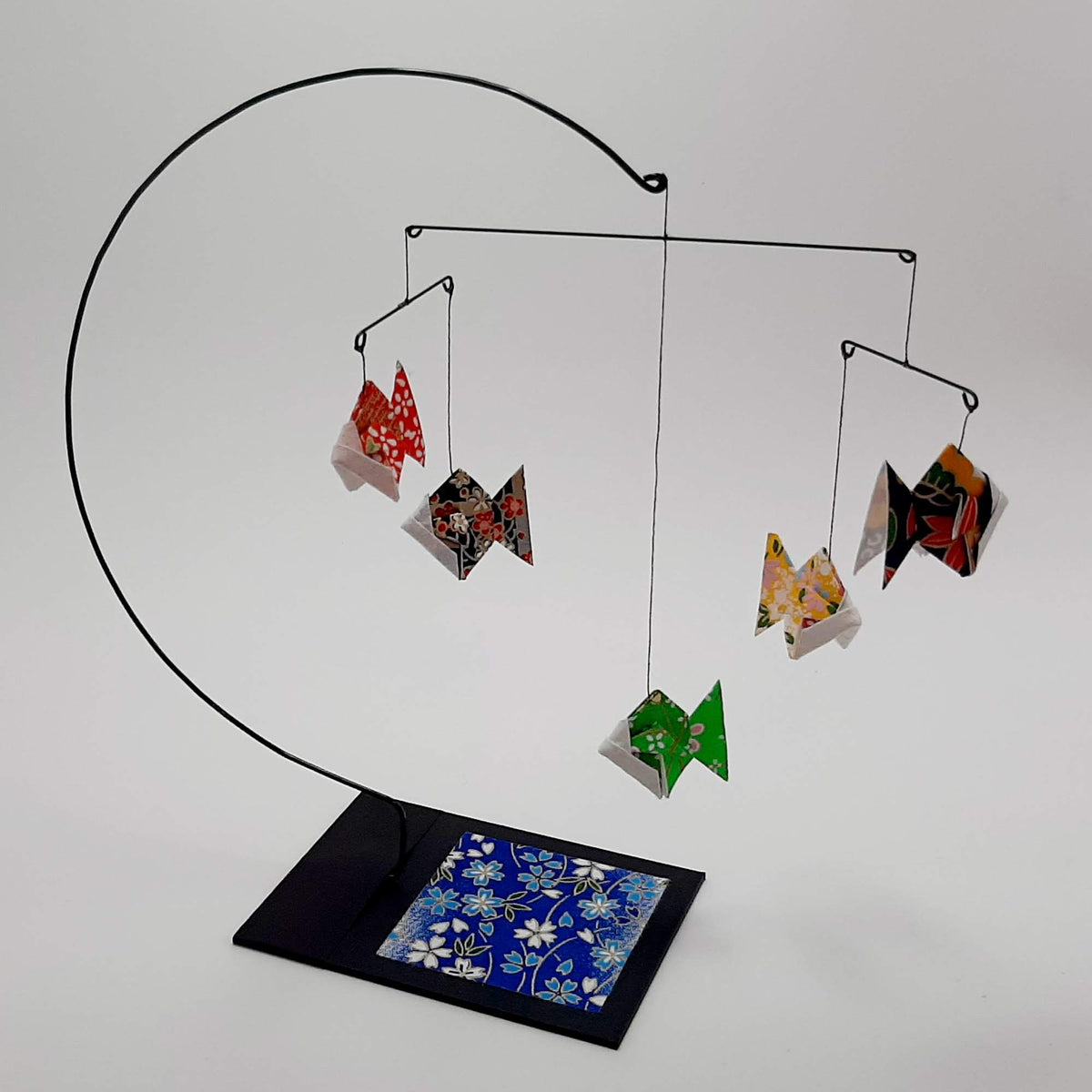 Paper Fish Mobile Desktop Origami Fish Mobile – Japanese Papercraft
