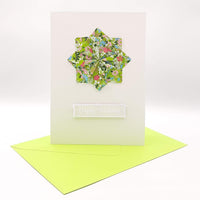 Kaleidoscope Card Green - Happy Birthday