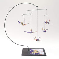 Desktop Crane Mobile - Purples & Butterflies