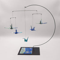 Desktop Crane Mobile - Blue Grass