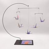 Desktop Crane Mobile - Lilac & Fans