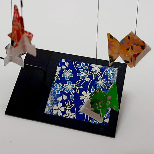 Paper Fish Mobile Desktop Origami Fish Mobile – Japanese Papercraft