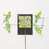 Desktop Crane Mobile - Bright Green Swirl