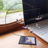 Desktop Crane Mobile - Purples & Butterflies