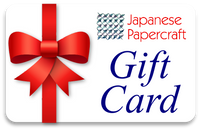 Japanese Papercraft Gift Card